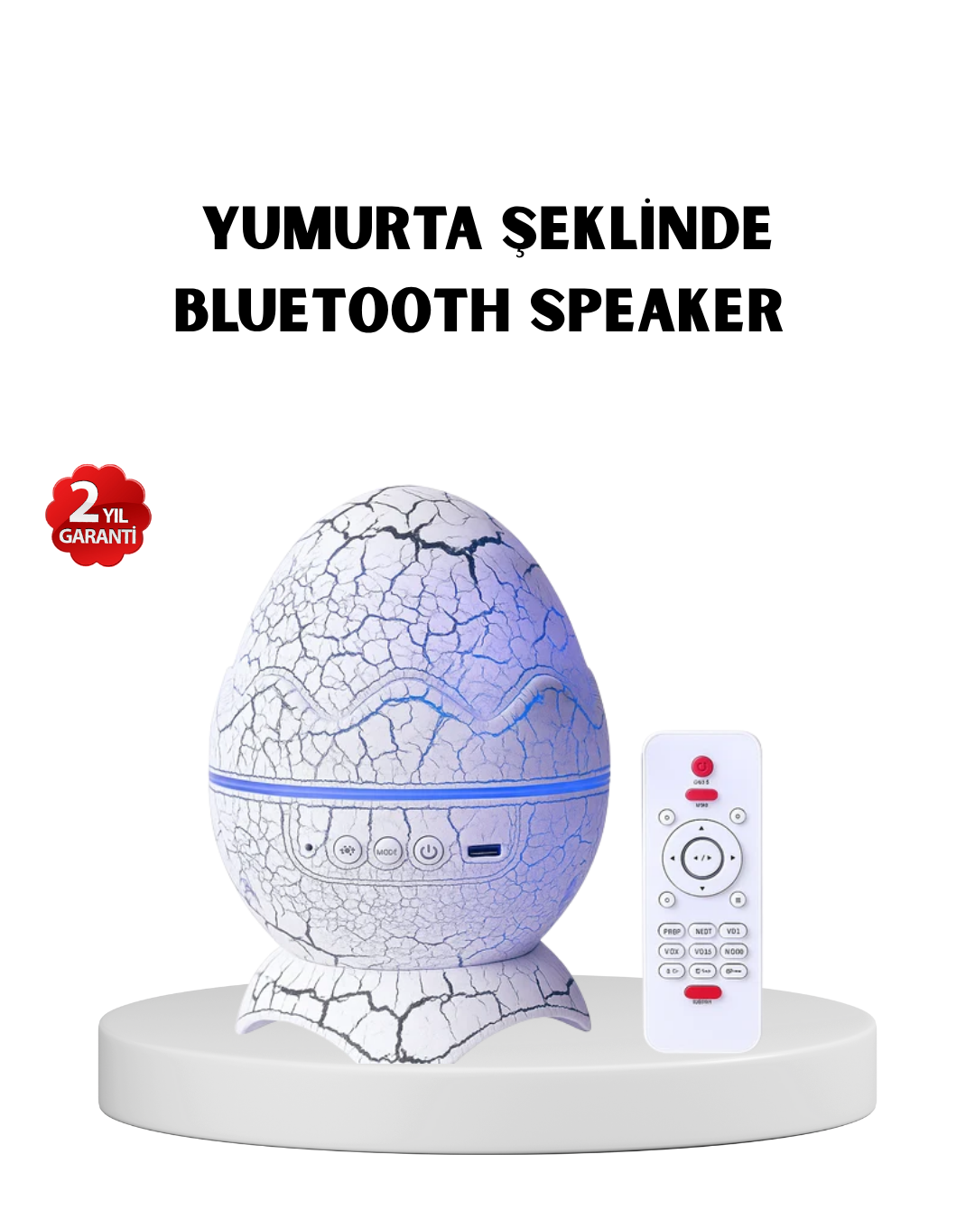 Galaksi Efektli Dinozor Yumurta Projektör – Yüksek Çözünürlüklü - Lisinya