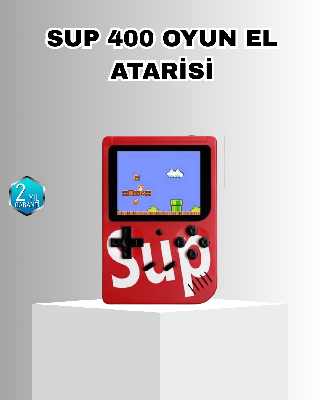 SUP Game Box El Konsolu – 500 Oyunlu, TV Bağlantılı, 5 Saat Oyun Süresi - Lisinya