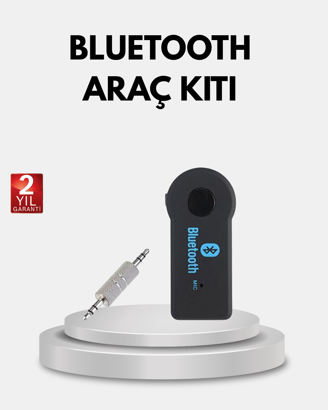 Car Bluetooth AUX Oto MP3 Player Kablosuz Müzik ve Görüşme Cihazı - Lisinya