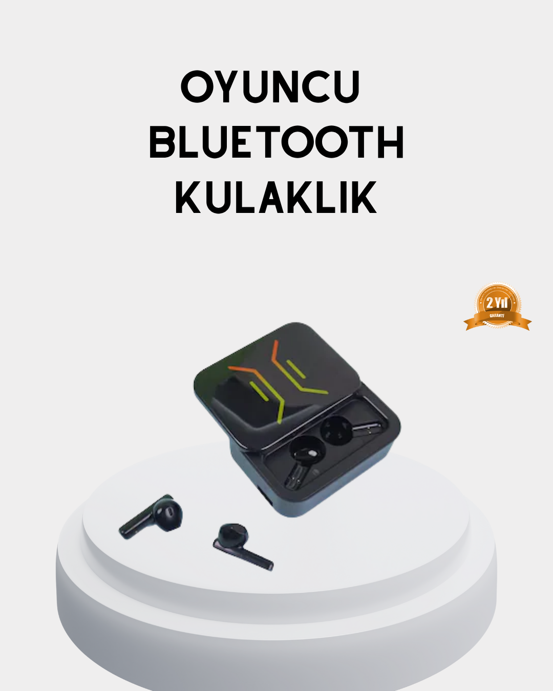 Bluetooth 5.3 Kulaklık – Kablolu & Kablosuz Kullanım, 2000 mAh Powerbank, 4 Saat Kesintisiz Müzik - Lisinya