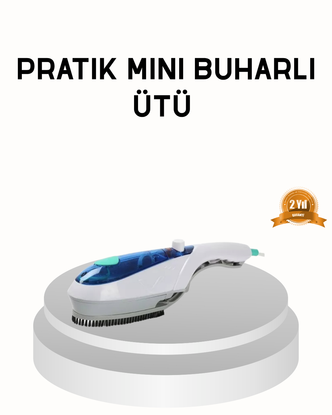 Mini Buharlı Seyahat Ütüsü – Hızlı Isınan, Koku Giderici, Her Kumaşa Uygun Taşınabilir Ütü - Lisinya