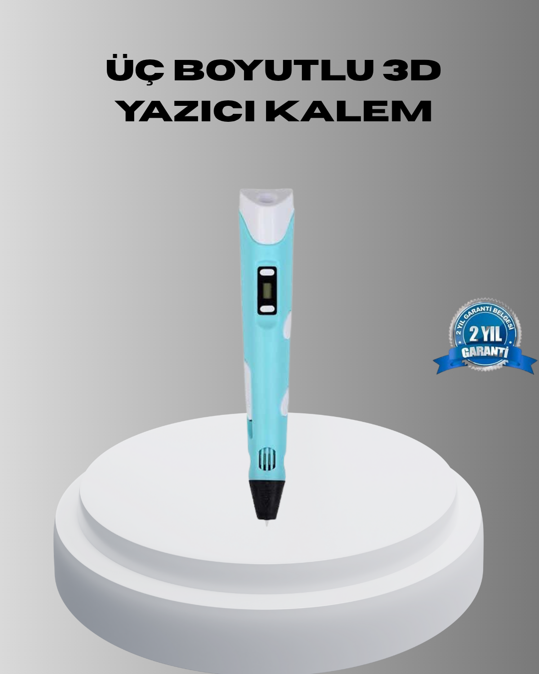 3D Yazıcı Kalem Taşınabilir FDM Teknolojili ve Çok Amaçlı Kullanımlı - Lisinya
