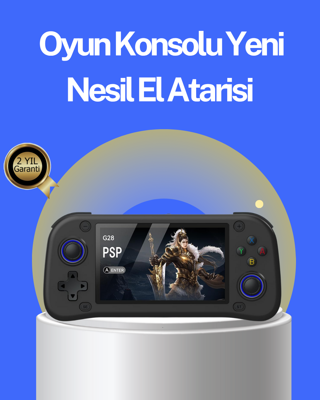 4.3” HD Ekranlı El Konsolu 64GB Hafıza Kartı ve 10000 Yüklü Oyun - Lisinya