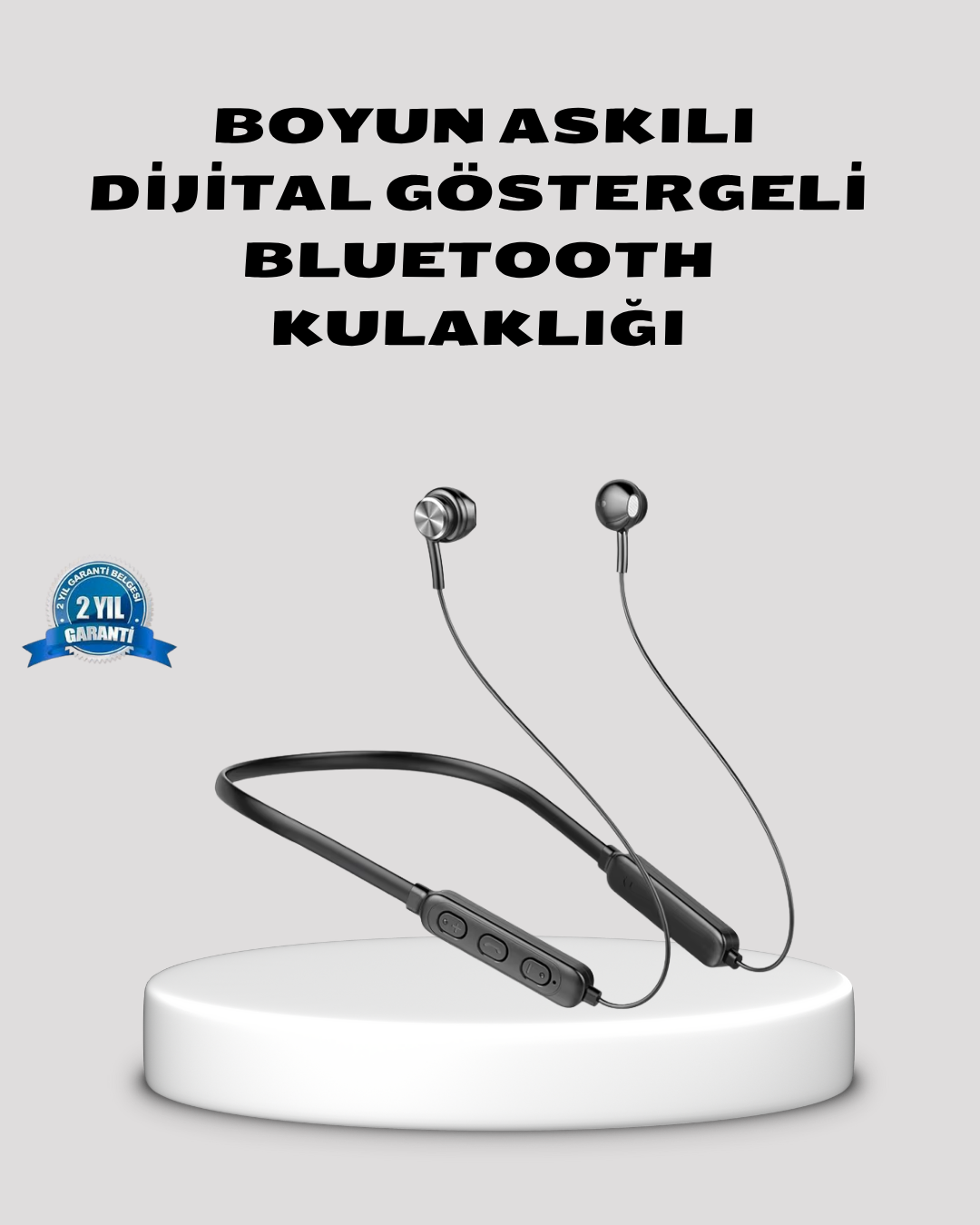 ANC Özellikli Kablosuz Bluetooth Kulaklık – Gürültü Engelleme, Eller Serbest Arama - Lisinya