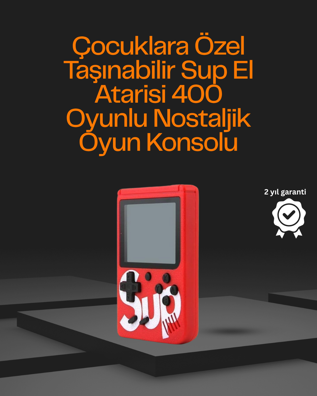 3 İnç Ekranlı Klasik Oyunlu El Konsolu - Lisinya 3 İnç Ekranlı Klasik Oyunlu El Konsolu - Lisinya