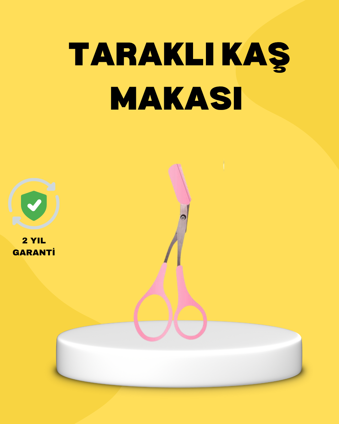 Kaş Şekillendirme Makası Taraklı – Hassas ve Güvenli Kesim - Lisinya