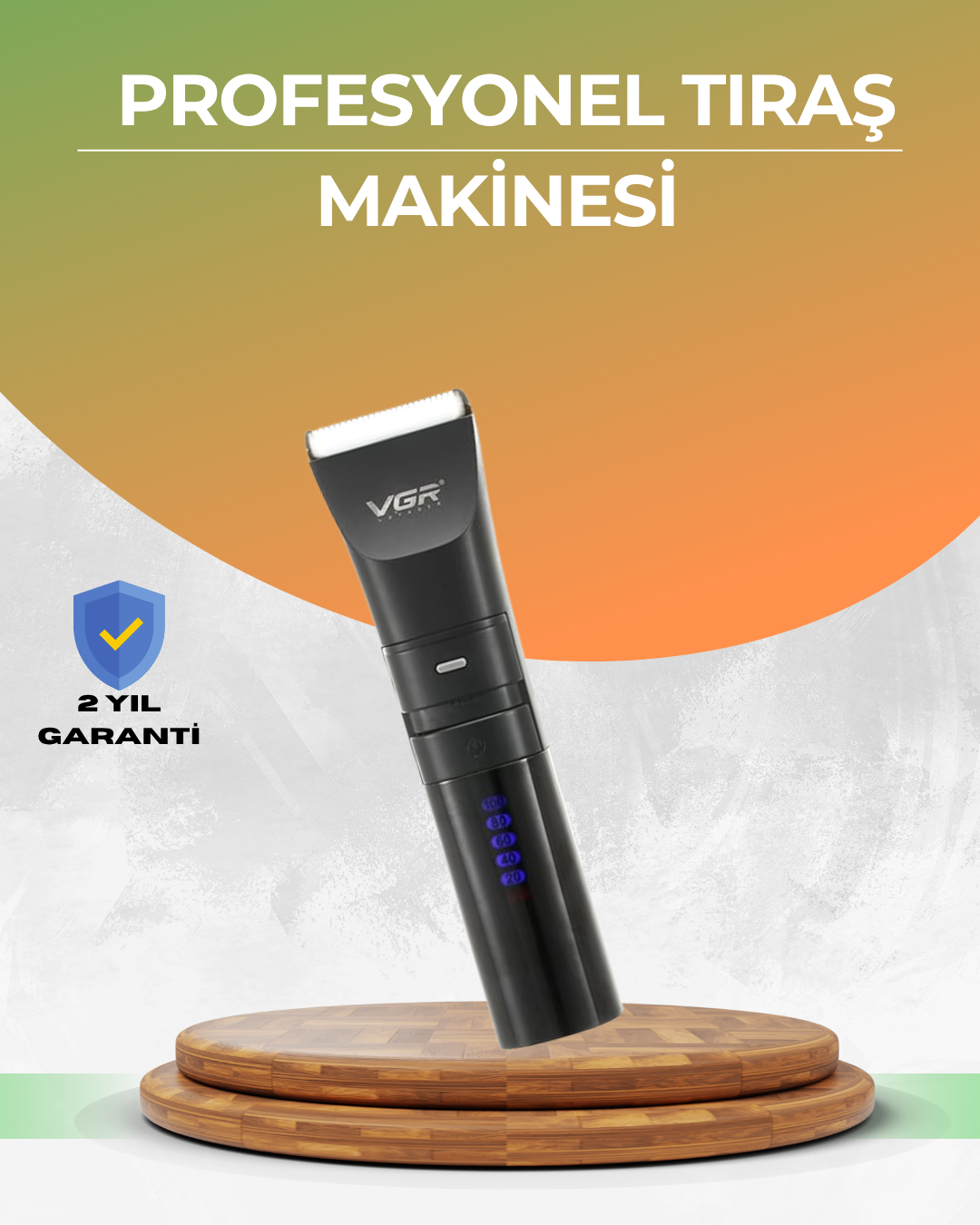 Erkek Saç ve Sakal Kesme Makinesi – Su Geçirmez, Sessiz Motorlu - Lisinya