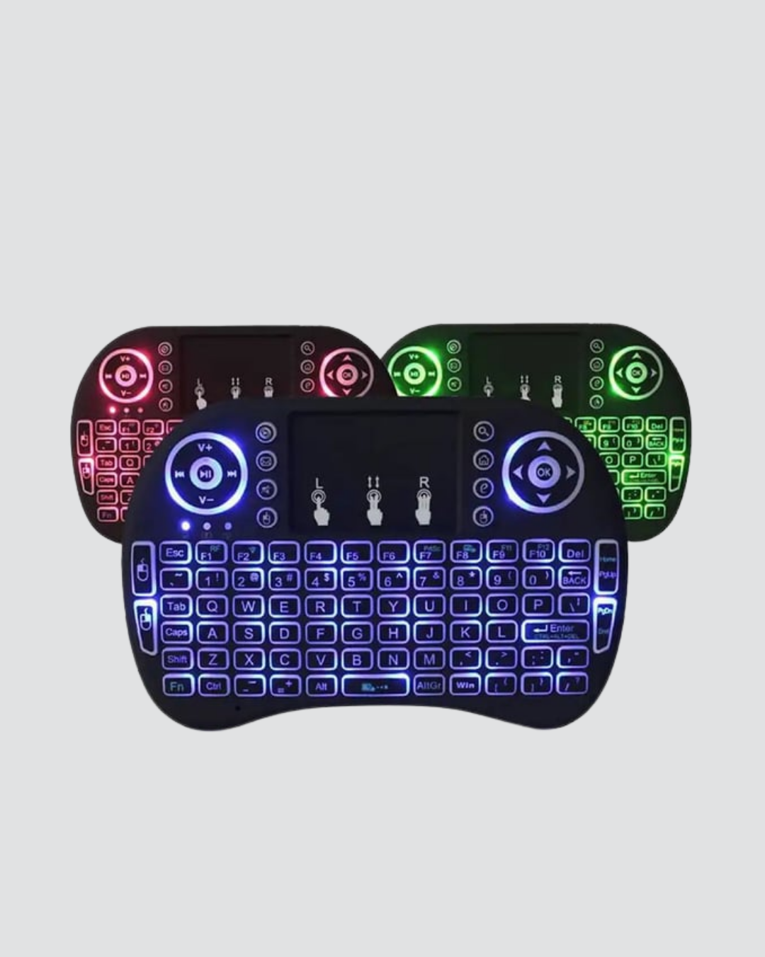 Işıklı Q Klavye – Entegre Touchpad, Ergonomik Tasarım ve Türkçe Karakter Desteği - Lisinya