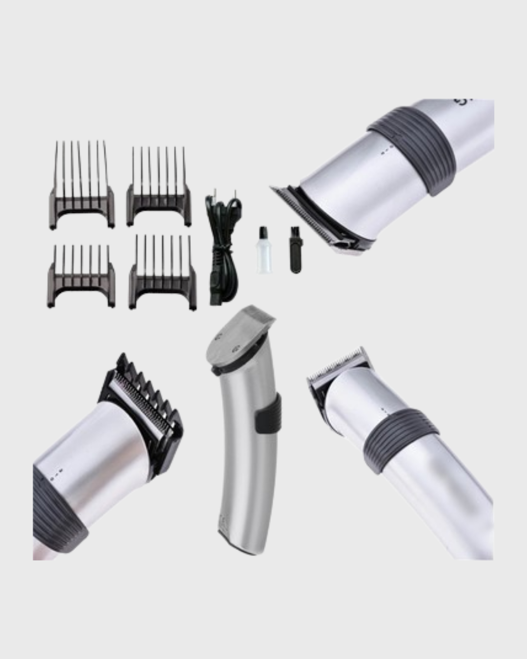 Kablosuz Profesyonel Tıraş Makinesi – Şarjlı, 60 Dakika Kullanım Süreli, Çelik Bıçaklı, Sessiz Motor - Lisinya