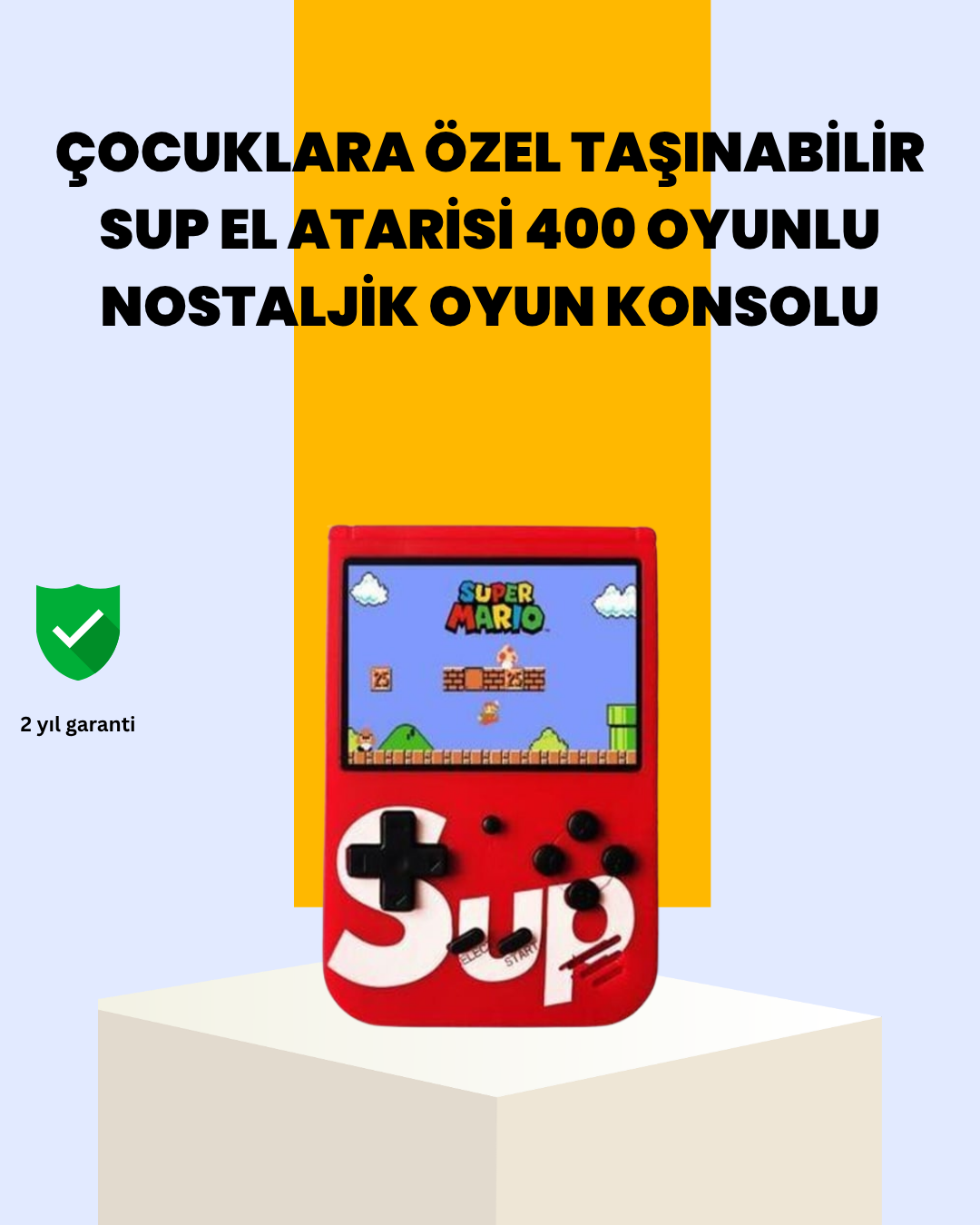 400 Oyunlu Taşınabilir Retro El Konsolu - Lisinya 400 Oyunlu Taşınabilir Retro El Konsolu - Lisinya