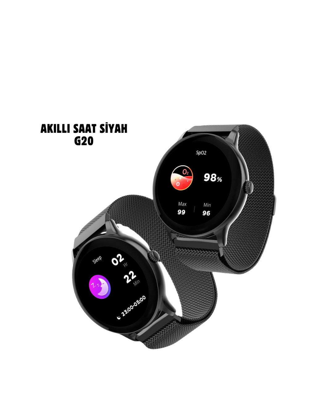 Akıllı Saat g20 mini siyah - Lisinya