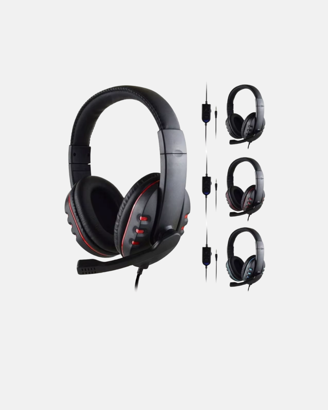 Rahat ve Dayanıklı Mikrofonlu Oyun Kulaklığı – Stereo Ses, Ayarlanabilir Kafa Bandı - Lisinya