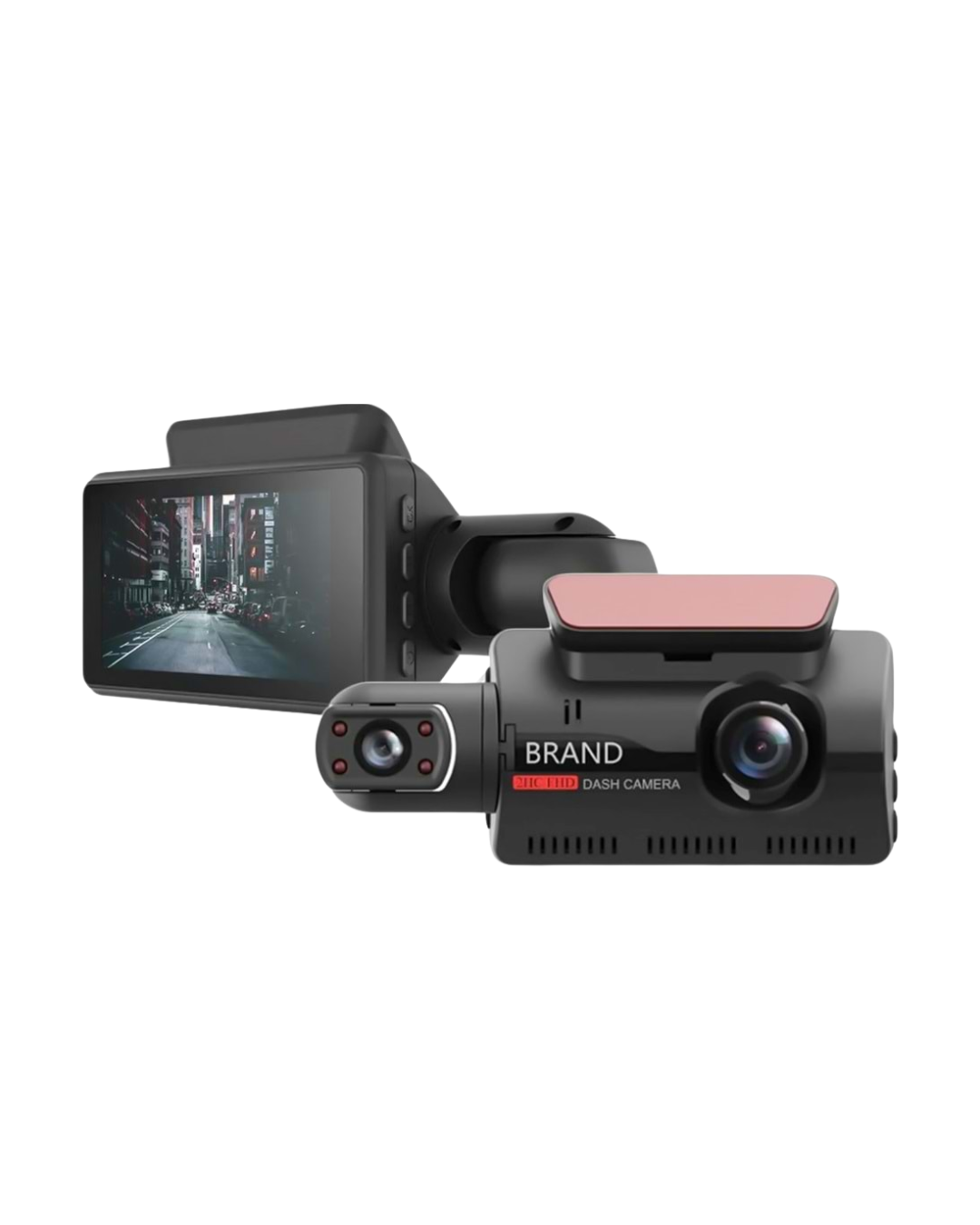3 inç IPS Ekranlı Full HD Araç Kamerası – WiFi, Gece Görüş ve Hareket Algılama Özellikli Dashcam - Lisinya