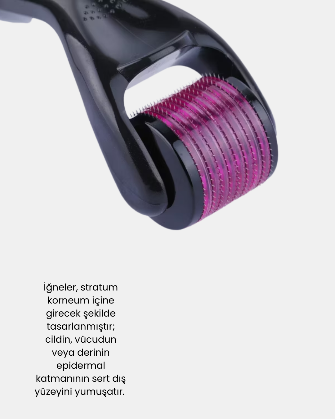 Derma Roller Titanyum İğneli Cilt Yenileyici – Akne, Kırışıklık ve Leke Karşıtı - Lisinya