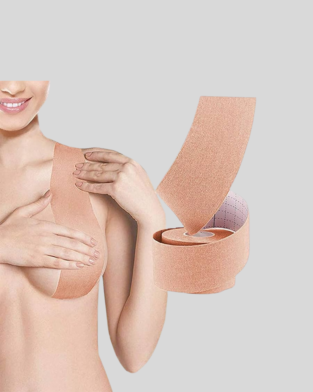 Görünmez Destekleyici Göğüs Bandı – Askısız ve Sırtı Açık Kıyafetler İçin - Lisinya Görünmez Destekleyici Göğüs Bandı – Askısız ve Sırtı Açık Kıyafetler İçin - Lisinya