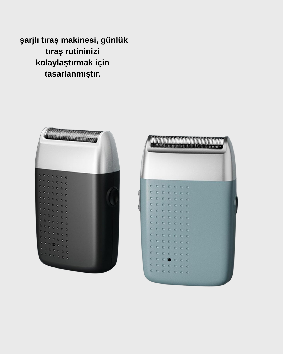 Kablosuz Şarjlı Sakal Tıraş Makinesi – Kuru Kullanım, Uzun Pil Ömrü - Lisinya