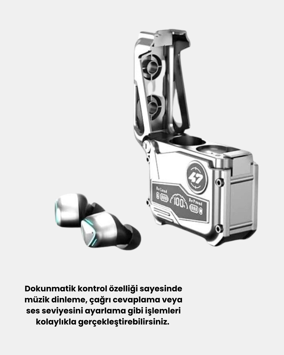 Powerbank Özellikli Bluetooth Kulaklık – Ergonomik, Suya Dayanıklı - Lisinya