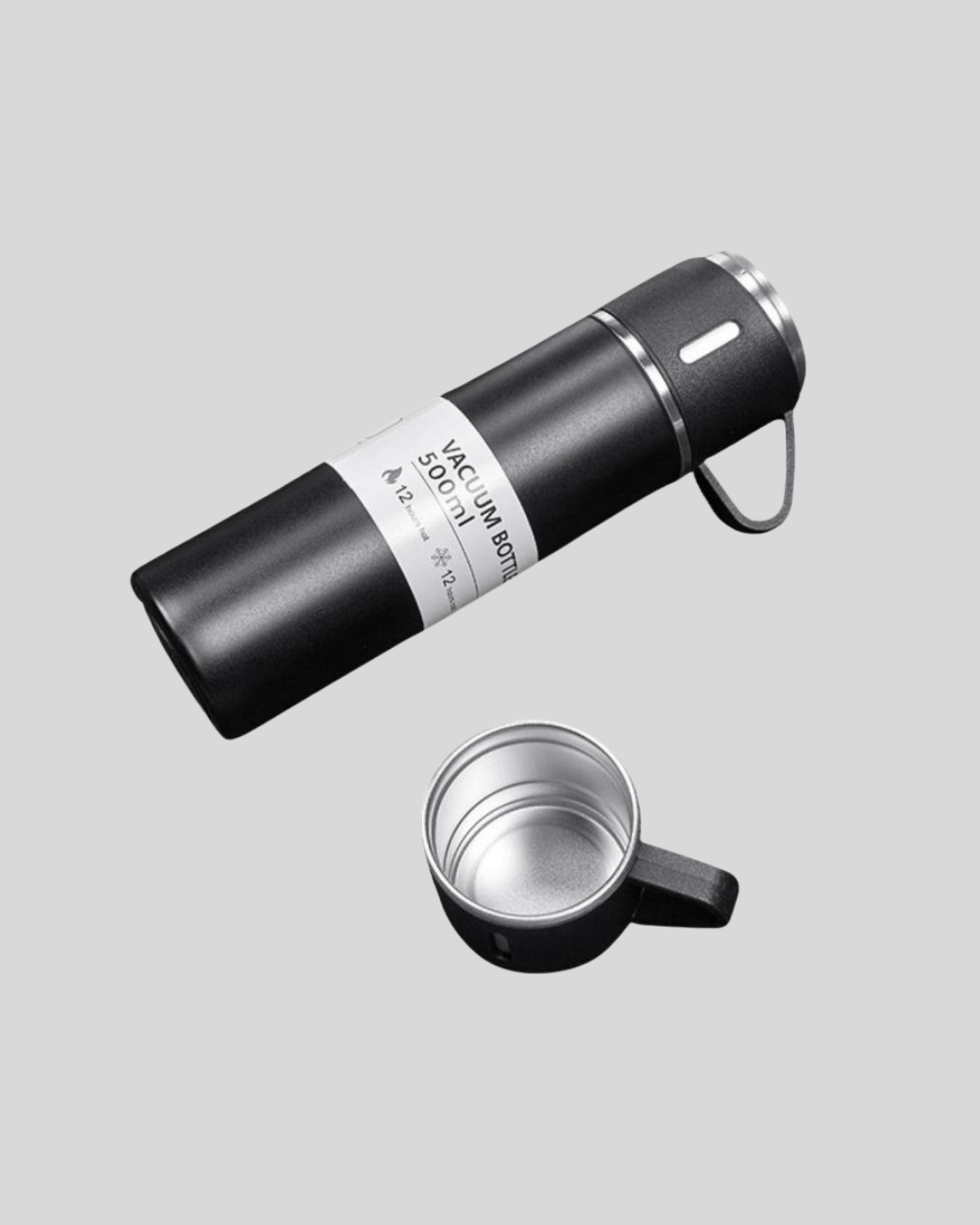 Paslanmaz Çelik 500 ml Termos Seti – 8 Saat Isı Koruma, Vakumlu, Sızdırmaz ve Taşınabilir - Lisinya Paslanmaz Çelik 500 ml Termos Seti – 8 Saat Isı Koruma, Vakumlu, Sızdırmaz ve Taşınabilir - Lisinya