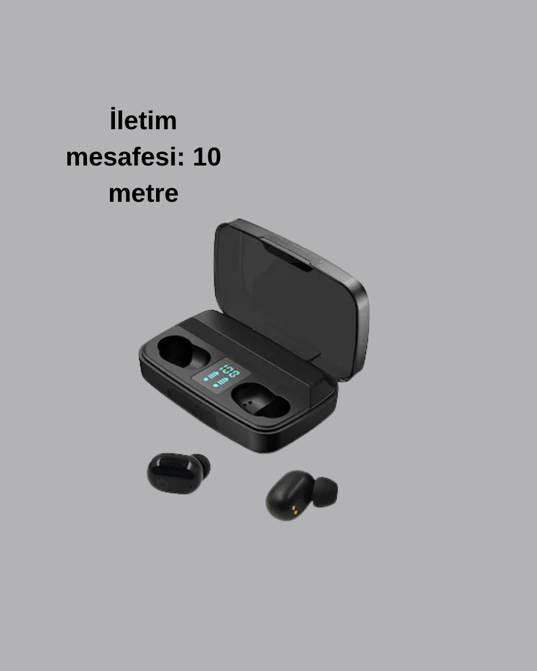 A10s TWS Bluetooth 5.0 Kulaklık – Powerbank’li Şarj Kutusu, Dokunmatik Kontrol, Gerçek Stereo - Lisinya