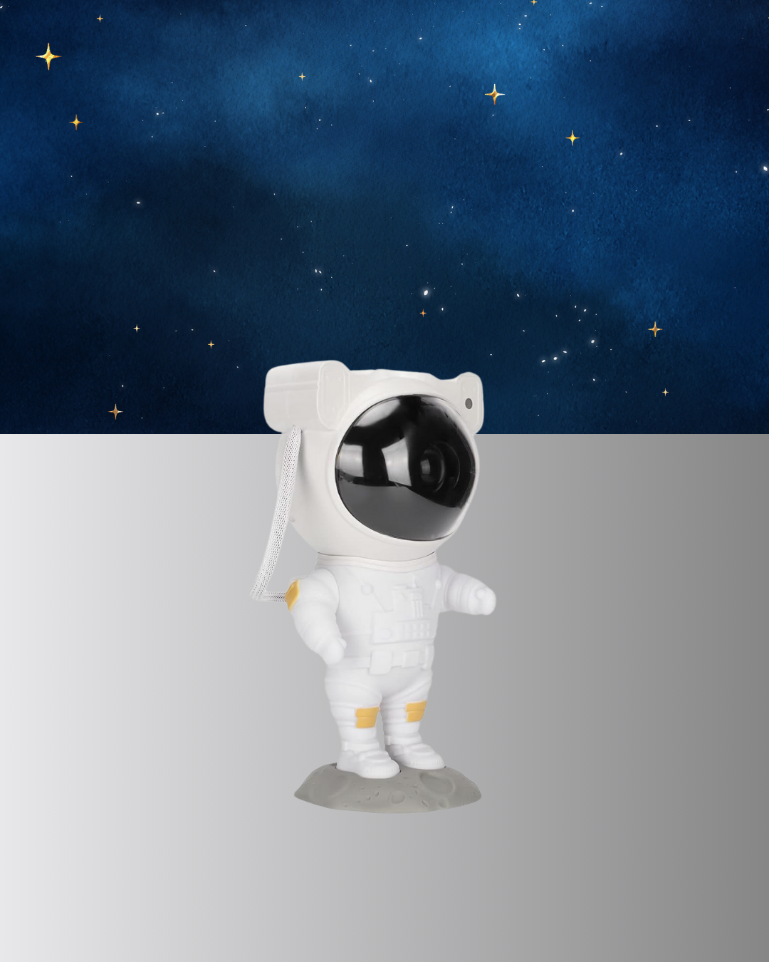 8 Efektli Astronot Galaxy Projektör Uzaktan Kumandalı LED Gece Lambası - Lisinya