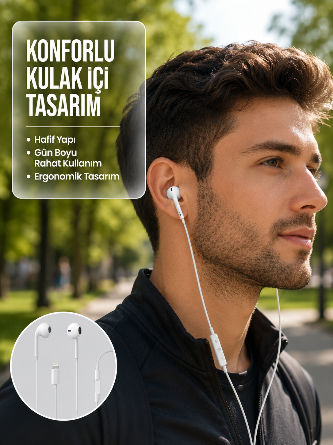 Uzaktan Kumandalı Mikrofonlu Mükemmel Ses Deneyimi Kulaklık - Lisinya Uzaktan Kumandalı Mikrofonlu Mükemmel Ses Deneyimi Kulaklık - Lisinya