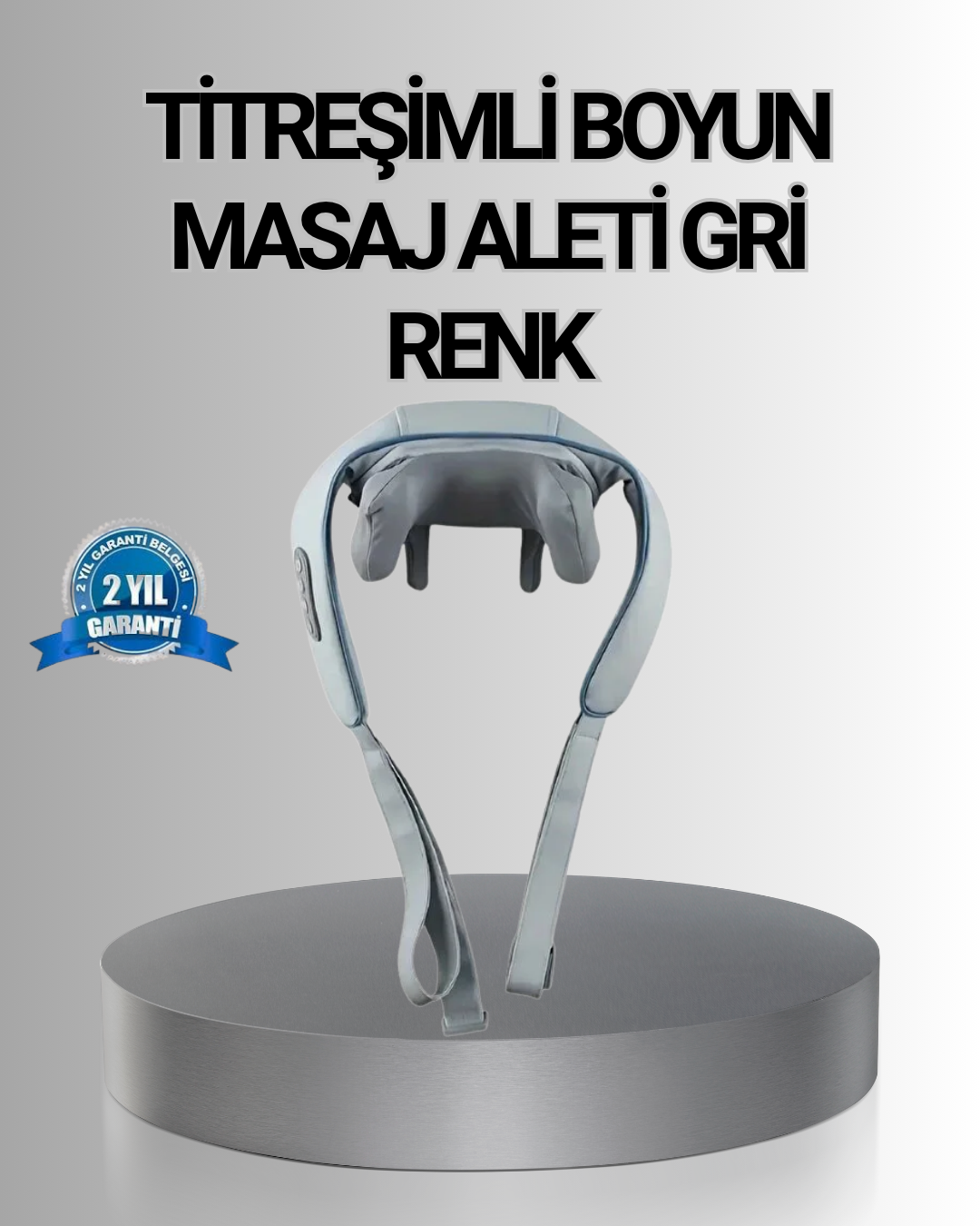 Titreşimli Boyun Masaj Cihazı Isı Terapili Şarjlı VNB-01 Ergonomik U Tasarım - Lisinya Titreşimli Boyun Masaj Cihazı Isı Terapili Şarjlı VNB-01 Ergonomik U Tasarım - Lisinya