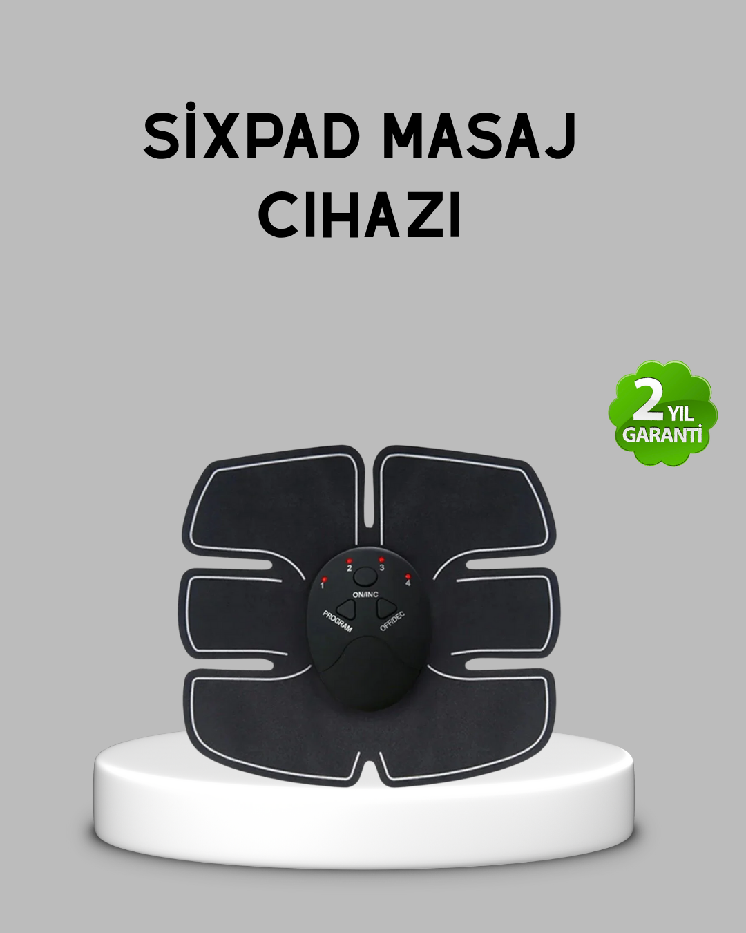 EMS Göbek ve Kol Kas Uyarıcı Cihaz 6 Modlu Elektronik Vücut Şekillendirici - Lisinya EMS Göbek ve Kol Kas Uyarıcı Cihaz 6 Modlu Elektronik Vücut Şekillendirici - Lisinya