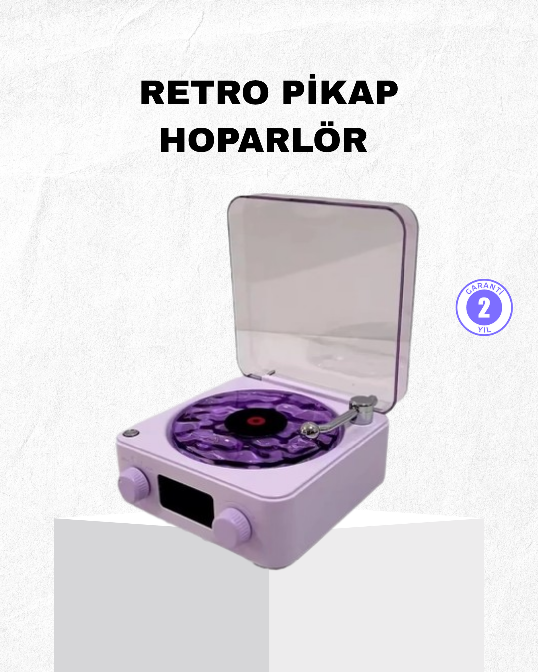 Retro Pikap Hoparlör Bluetooth AUX USB Type-C Projektörlü 360° Sesli Taşınabilir - Lisinya Retro Pikap Hoparlör Bluetooth AUX USB Type-C Projektörlü 360° Sesli Taşınabilir - Lisinya