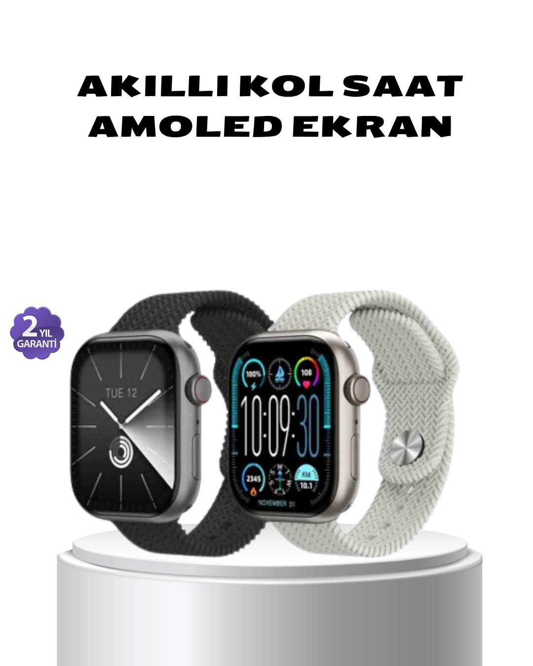 Akıllı Saat Kablosuz Şarjlı Bluetooth 5.2 Arama Bildirim Sesli Asistan 420 mAh - Lisinya Akıllı Saat Kablosuz Şarjlı Bluetooth 5.2 Arama Bildirim Sesli Asistan 420 mAh - Lisinya