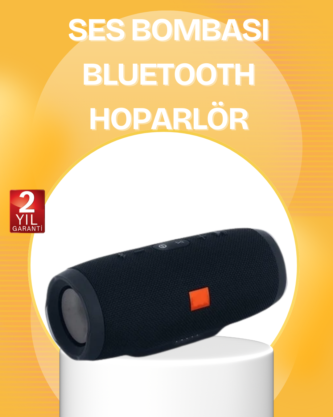Taşınabilir Bluetooth Hoparlör 20W Güçlü Stereo Suya Dayanıklı - Lisinya