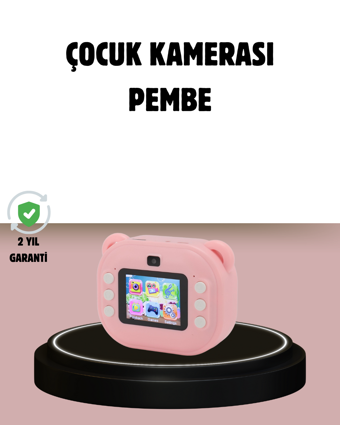 Anında Baskı Özellikli Şipşak Kamera 24MP HD Çift Lensli ve 32GB Hafızalı - Lisinya