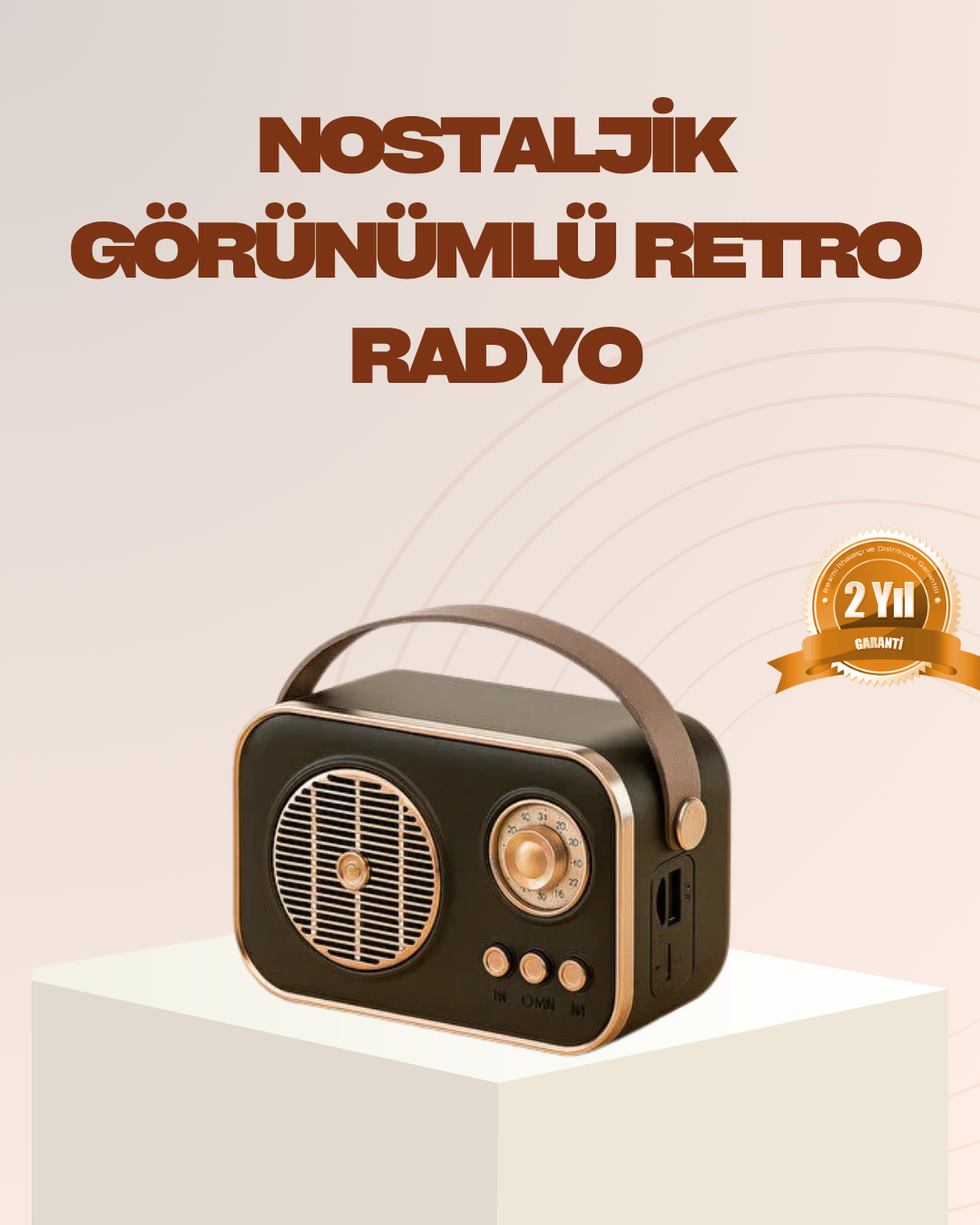 Retro Bluetooth Radyo – Nostaljik Tasarım, TF Kart ve USB Destekli - Lisinya Retro Bluetooth Radyo – Nostaljik Tasarım, TF Kart ve USB Destekli - Lisinya