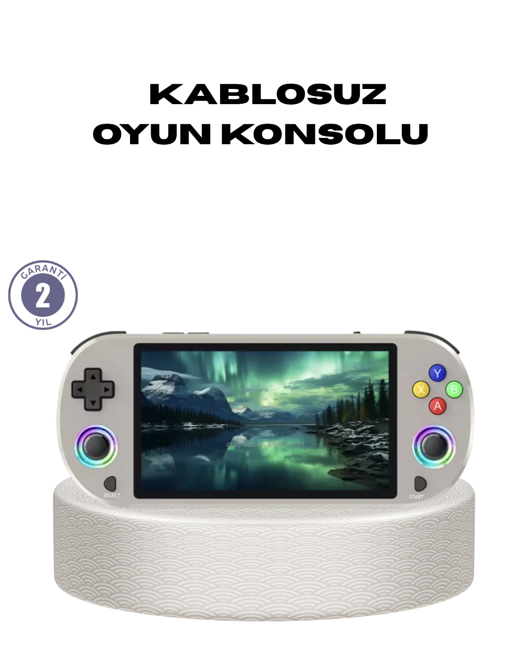 Taşınabilir Retro Oyun Konsolu – 5 İnç IPS Ekranlı, 3000 mAh Şarjlı, HD Destekli - Lisinya