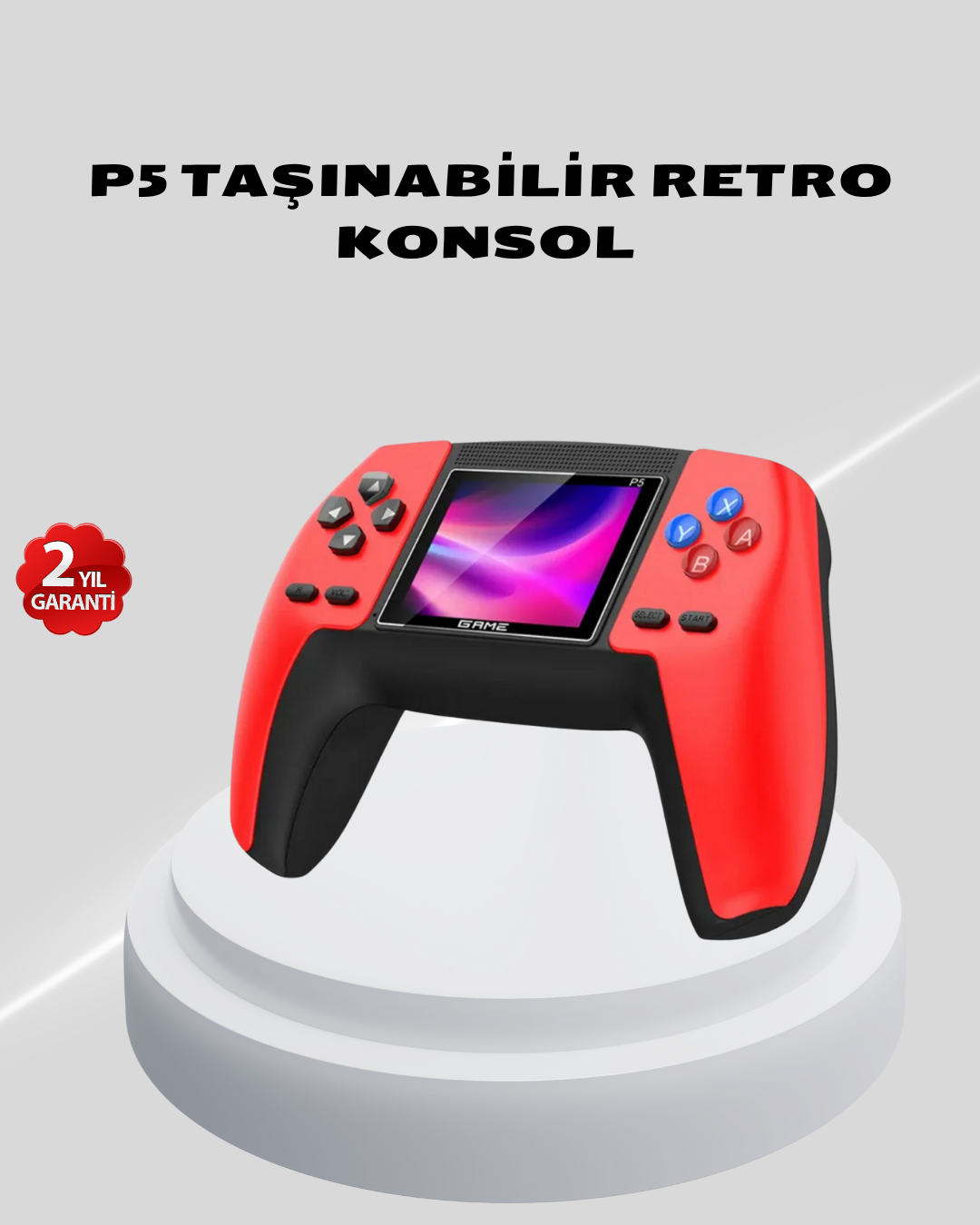 Retro Oyun Konsolu – 520 Klasik Oyunlu Taşınabilir Gamepad - Lisinya