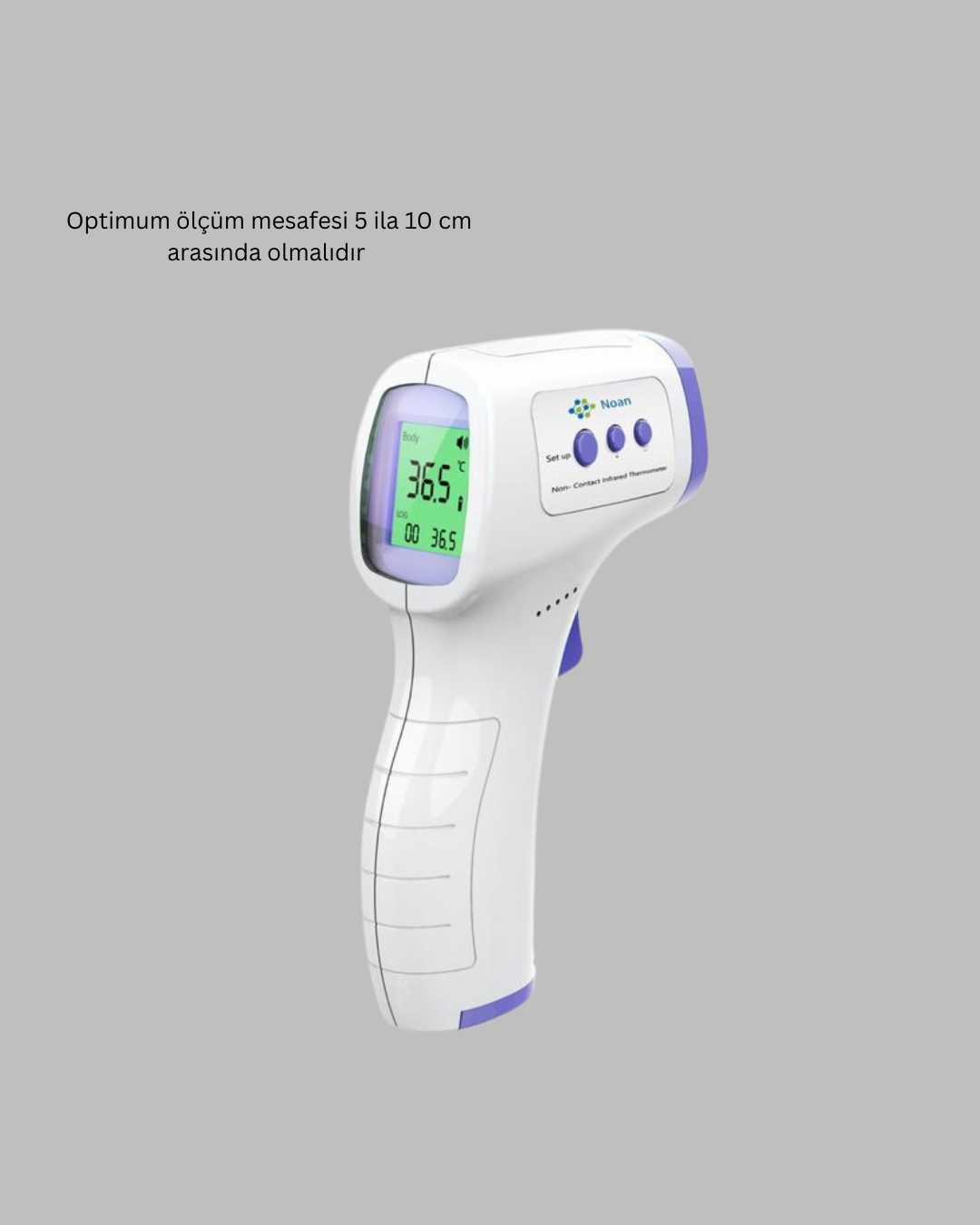 Temassız Dijital Ateş Ölçer Büyük Ekranlı Hızlı Okuma - Lisinya