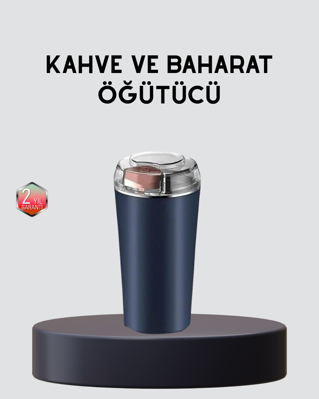 Paslanmaz Çelik Otomatik Öğütücü Kolay Temizlenebilir Yedek Bıçaklı - Lisinya