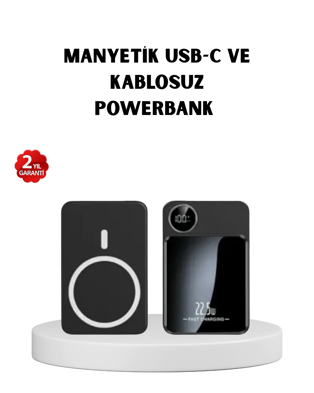 MagSafe Uyumlu Powerbank 20W PD 15W - Lisinya
