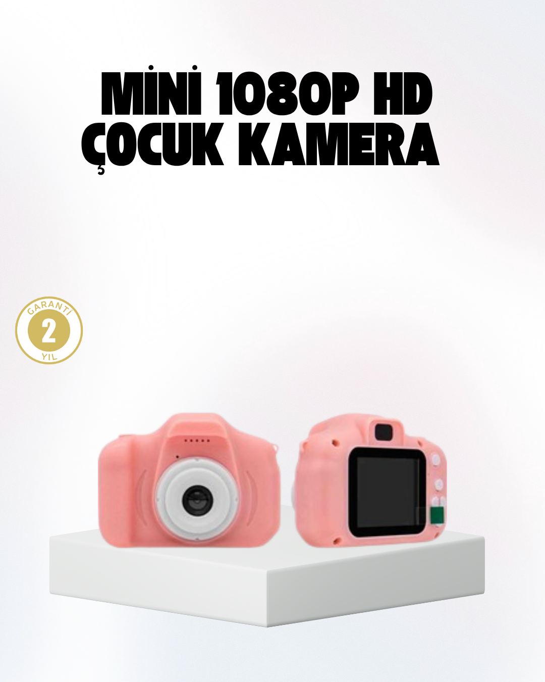 Çocuklar İçin Mini Fotoğraf Makinesi 8MP 1080P Video ve Darbeye Dayanıklı - Lisinya