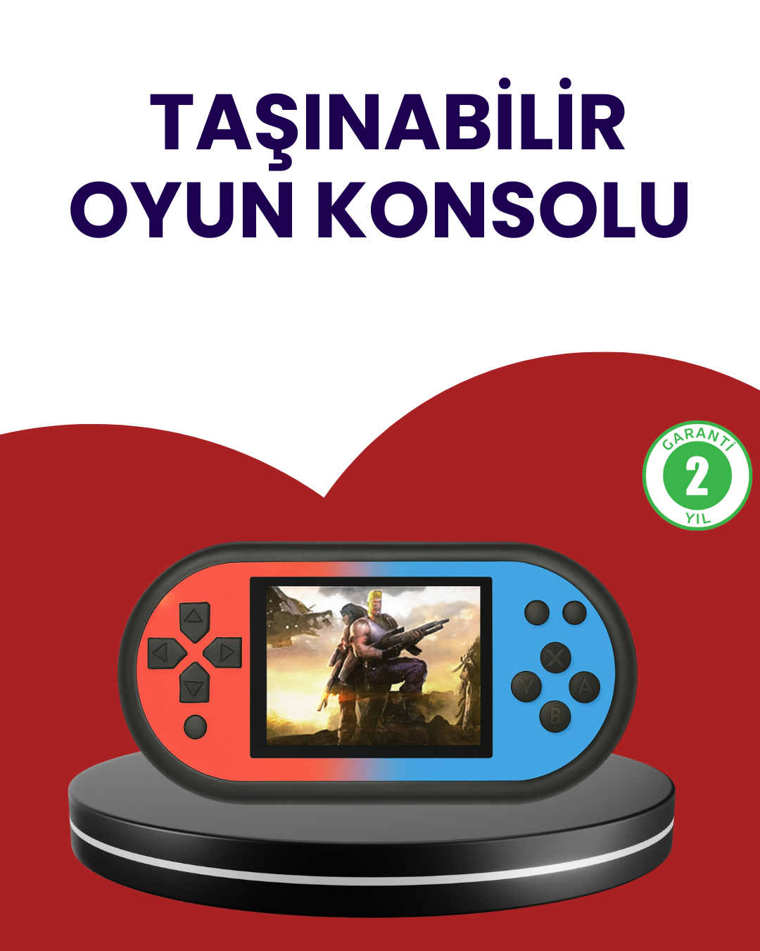 520 Oyunlu El Oyun Konsolu TV Bağlantılı HD LCD Ekranlı - Lisinya