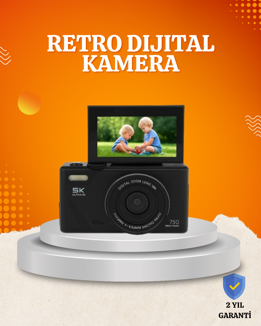 75MP 5K Video Destekli Dijital Kamera 18x Zoom Çok Eksenli Stabilizasyon - Lisinya 75MP 5K Video Destekli Dijital Kamera 18x Zoom Çok Eksenli Stabilizasyon - Lisinya