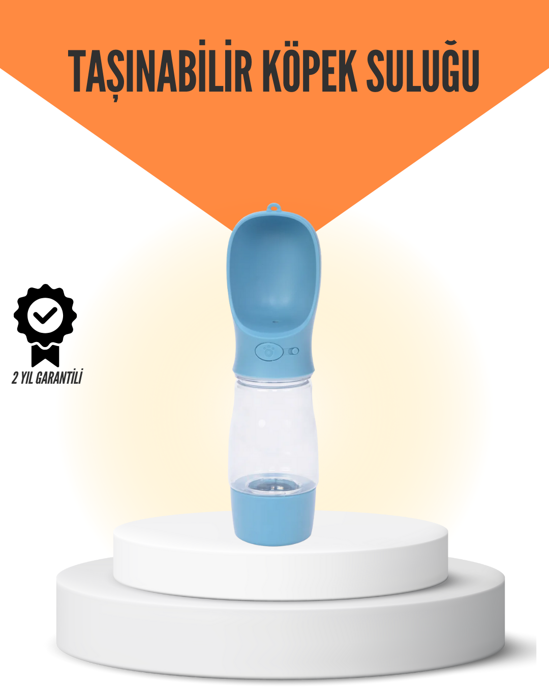 Sızdırmaz Kilit Sistemli Mama ve Su Taşıma Şişesi Gezi İçin Uygun - Lisinya