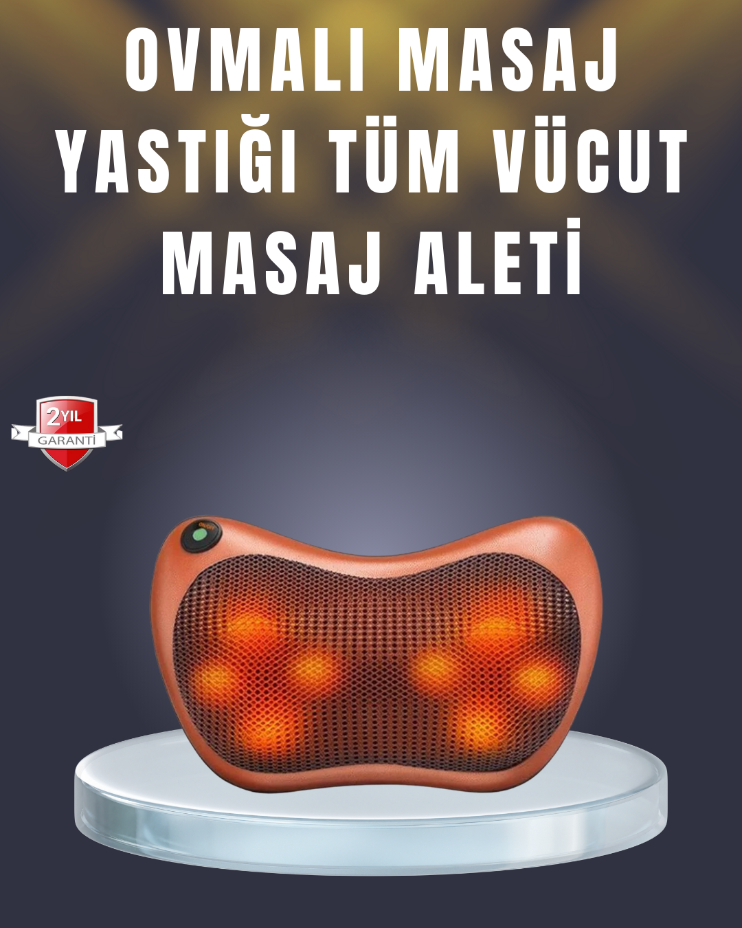 Çok Fonksiyonlu Boyun Bel Sırt Masaj Yastığı Araç İçi Uyumlu - Lisinya Çok Fonksiyonlu Boyun Bel Sırt Masaj Yastığı Araç İçi Uyumlu - Lisinya