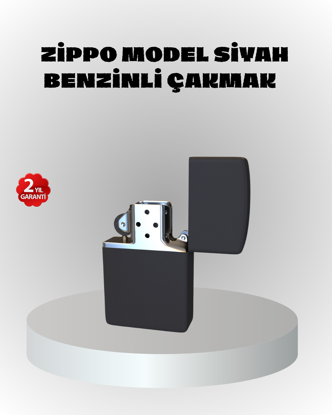 Ergonomik Metal Çakmak Mat Kaplamalı ve Şık Tasarımlı Aksesuar - Lisinya