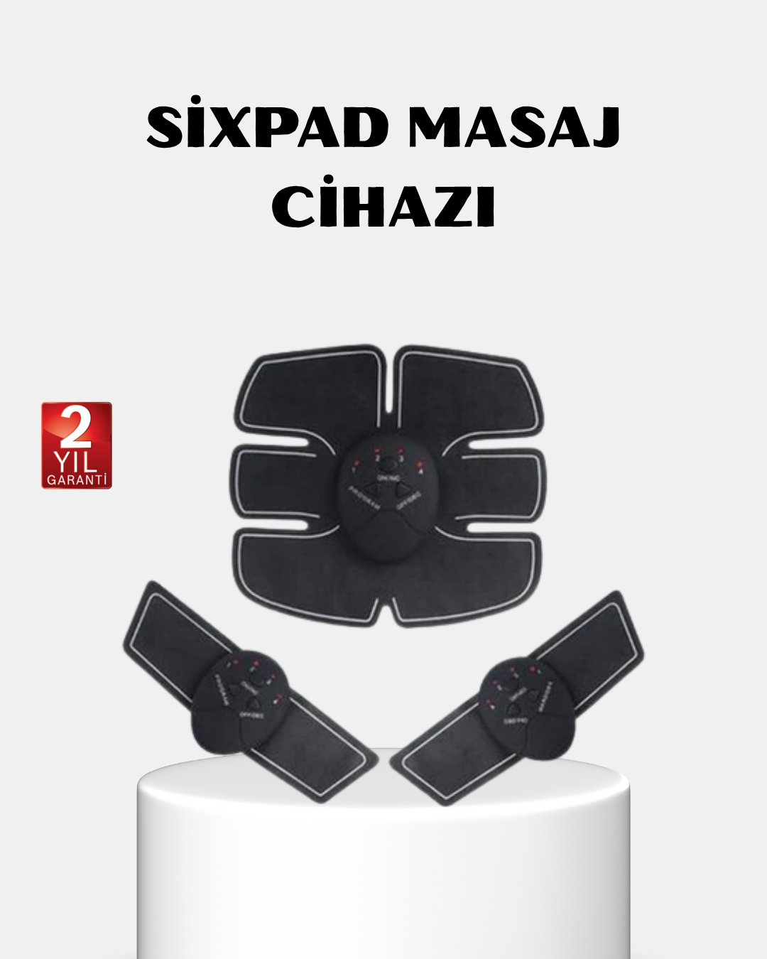 EMS Vücut Geliştirici Göbek ve Kol Pedli 6 Modlu Akıllı Kas Cihazı - Lisinya EMS Vücut Geliştirici Göbek ve Kol Pedli 6 Modlu Akıllı Kas Cihazı - Lisinya