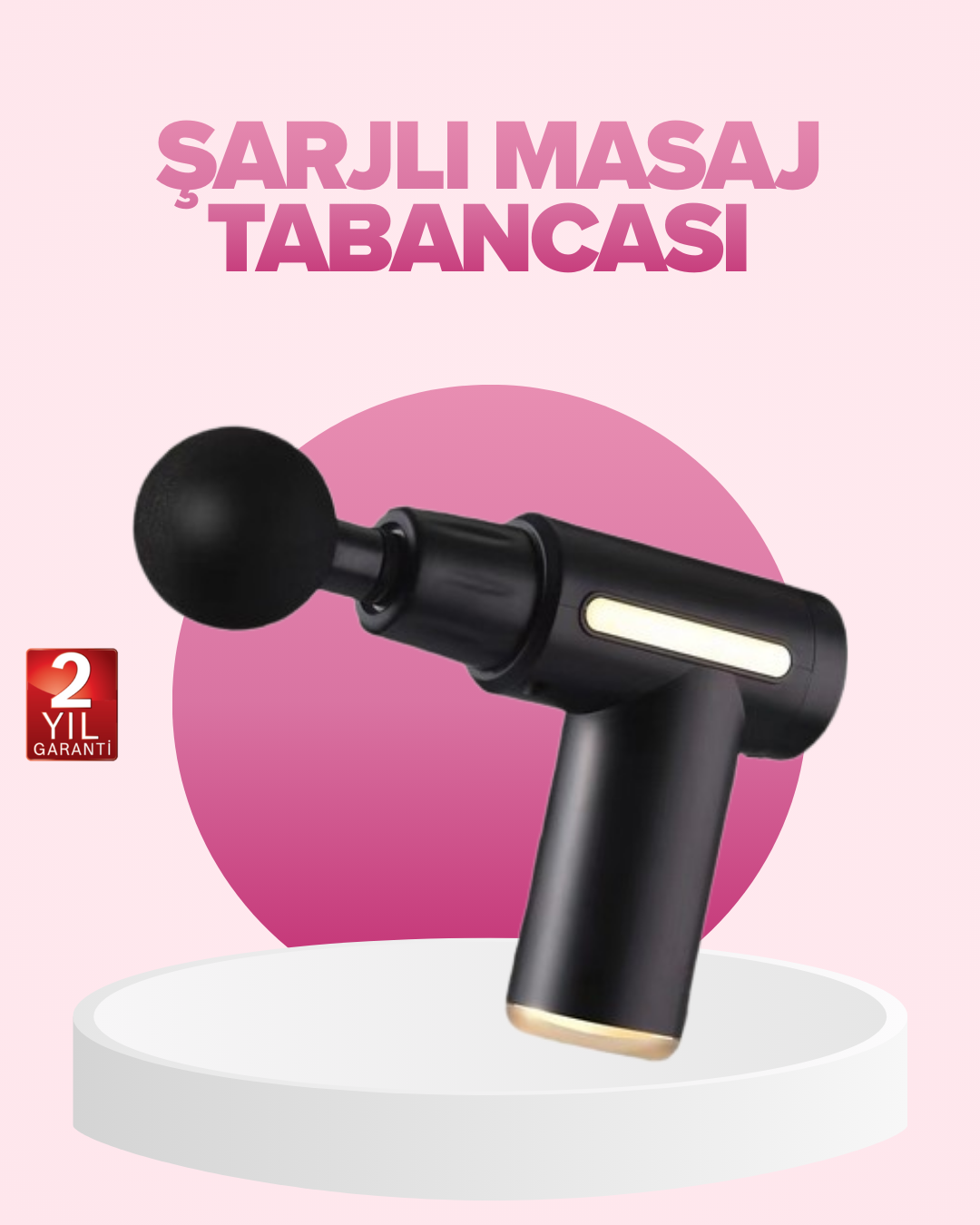 Profesyonel Masaj Tabancası 6 Kademeli Derin Kas Terapisi 4 Başlıklı Şarjlı Sessiz Motor - Lisinya Profesyonel Masaj Tabancası 6 Kademeli Derin Kas Terapisi 4 Başlıklı Şarjlı Sessiz Motor - Lisinya