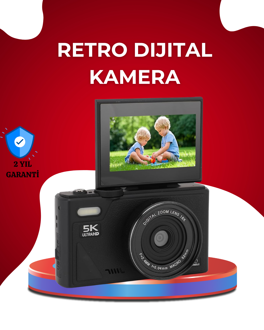 5K Ultra HD Kamera Gülümseme Algılama Otofokus 18x Optik Zoom - Lisinya 5K Ultra HD Kamera Gülümseme Algılama Otofokus 18x Optik Zoom - Lisinya