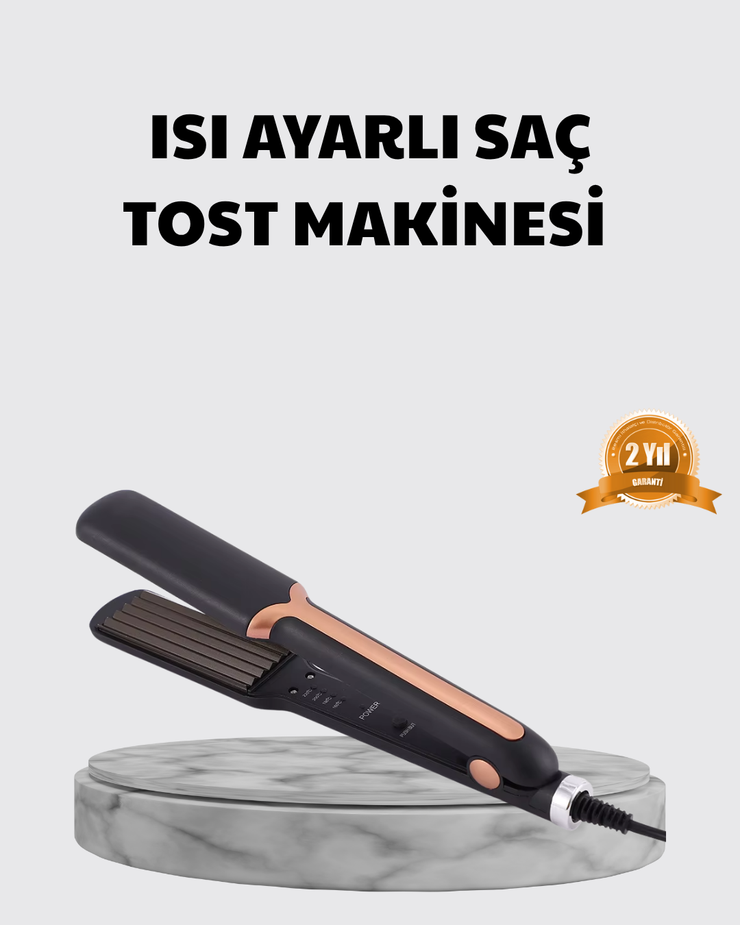 Tost Model Saç Şekillendirici Hızlı Isınan Isı Ayarlı - Lisinya