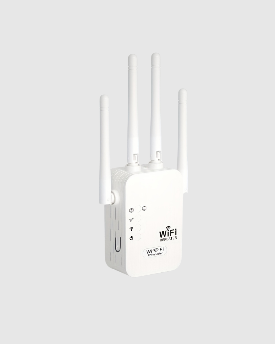 300Mbps WiFi Menzil Genişletici 4 Antenli WPA3 Güvenlikli Priz Tipi Repeater - Lisinya