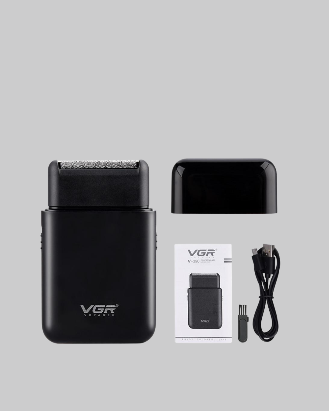 Elektrikli Tıraş Makinesi Çift Başlıklı Ultra İnce Tasarım - Lisinya