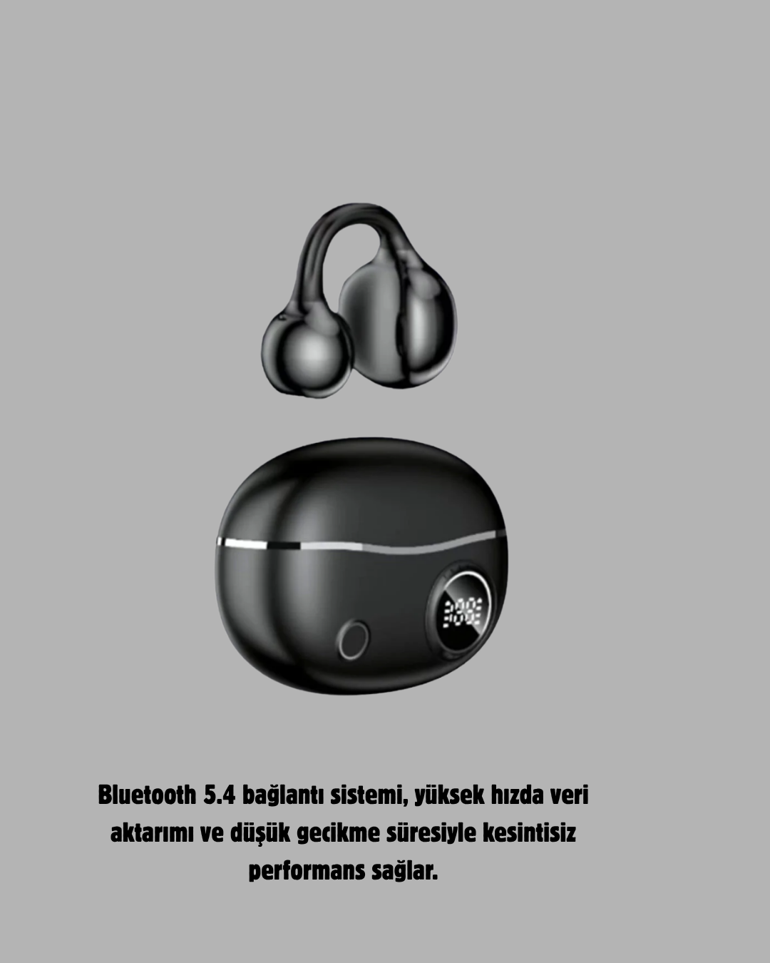 Kablosuz Açık Kulak Kulaklık Bluetooth 5.4 Type-C Hızlı Şarj 30 Saat - Lisinya Kablosuz Açık Kulak Kulaklık Bluetooth 5.4 Type-C Hızlı Şarj 30 Saat - Lisinya